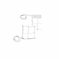 сетка волейбольная диаметр 3,1мм м692в белая