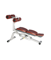 скамья для пресса bronze gym h-034a регулируемая