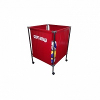 тележка для спортивного инвентаря и мячей на колесиках, до 70 мячей м222