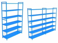 стеллаж для спортивного инвентаря glav односторонний 9.310.0