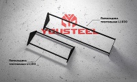 перекладина треугольная yousteel длина 1800мм, d32/32мм