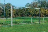 ворота футбольные 7,32х2,44м haspo 924-981