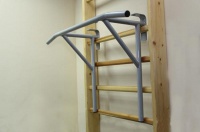 турник-брусья atlet навесной металлический на шведскую стенку imp-a388