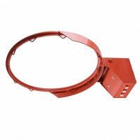 кольцо баскетбольное № 7 амортизационное, диаметр 450 мм, красное