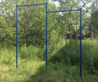 турник уличный двухуровневый apolonsport