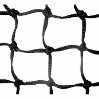 сетка для большого тенниса polsport тренировочная d=4мм с тросом черная