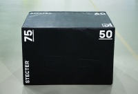 безопасная тумба для прыжков stecter 75-60-50 (плиобокс) 2341