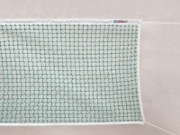 сетка для большого тенниса kv.rezak тренировочная d=3мм зеленая, с тросом