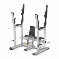 олимпийская скамья для жима от плеч precor dbr507