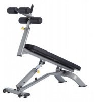 скамья для пресса steel flex neo naab, регулируемая