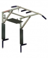 турник-брусья настенный "workout" 3 в 1, складной, 115 см