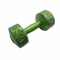 гантель виниловая 2 кг euro classic салатовый