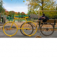 велопарковка велосипед