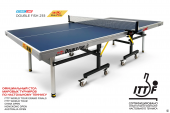 стол теннисный double fish 233 синий