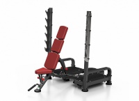 олимпийская скамья marbo универсальная для жимов mp-l213