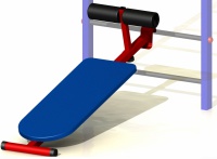 скамья для пресса kampfer ksw professional bench press outdoor