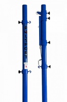 стойки волейбольные polsport стальные оцинкованные с механизмом натяжения 2 шт.