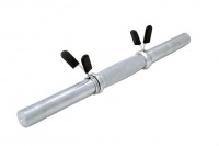 гриф гантельный titan ф26х5 мм, l-450 мм, ручка мет. з/п