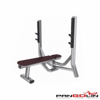 скамья для жима штанги горизонтальная pangolin 8023