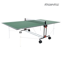 теннисный стол donic indoor roller sun green 16мм
