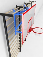 щит баскетбольный навесной с фермой glav 02.209