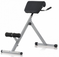 скамья для гиперэкстензии kettler axos 7629-300 серый-черный